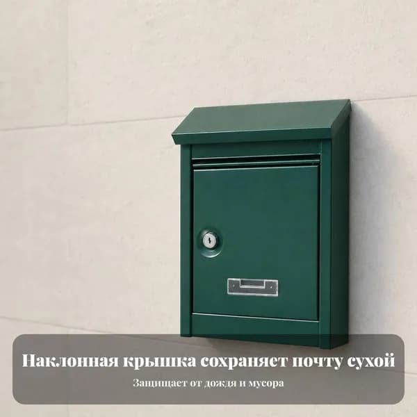 Почтовый ящик x 216 мм, разноцветный
