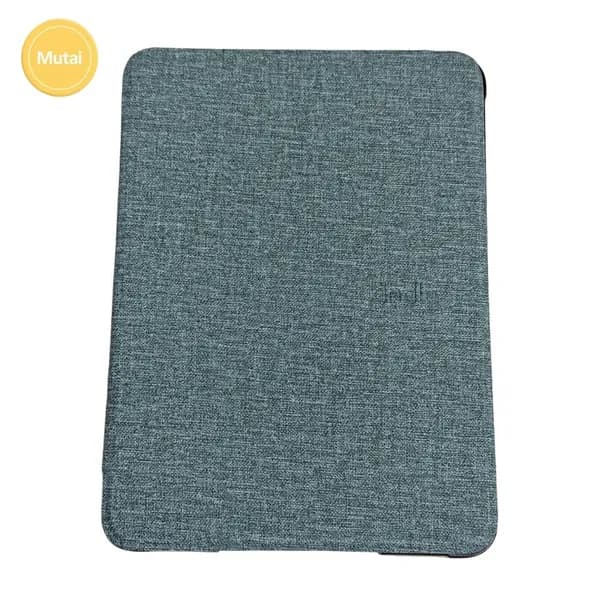 Чехол для Kindle Paperwhite 12 (2024) и Colorsoft Signature Edition, 7", зелёный, водонепроницаемый, ПУ кожа