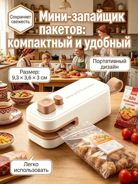 Портативная запаечная машина -белый