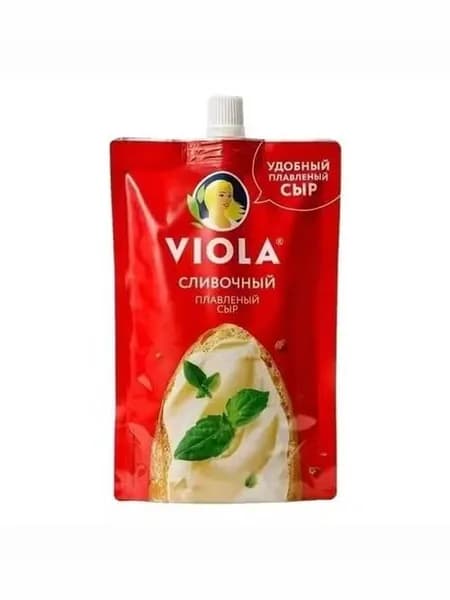 Сыр плавленый Viola Сливочный 45% БЗМЖ 180 г