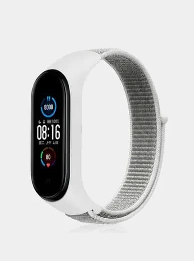 Ремешки на липучке для Xiaomi Mi Band 3 4 5 6 7