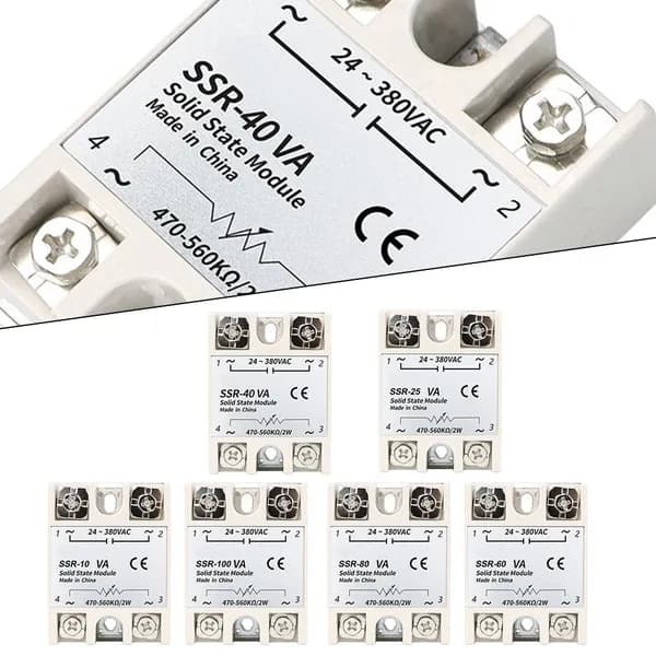 Твердотельное реле регулирования напряжения SSR solid state relay