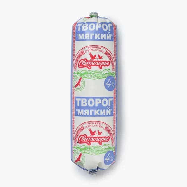 Творог мягкий  4% 400 г, Свитлогорье