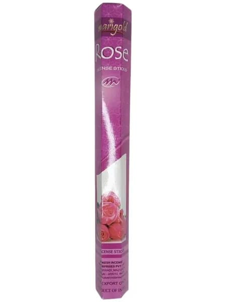 Благовония угольные Роза 15гр/Marigold - Black Incense Sticks - Rose 15GM
