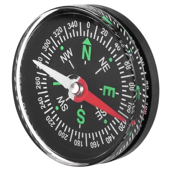 Компас для пеших походов и кемпинга, жидкостный, прозрачный "40 мм"/для туристов.