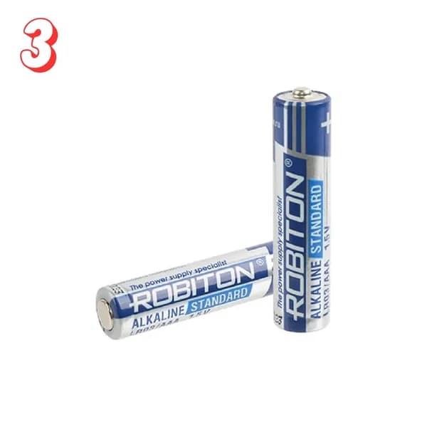 Элемент питания STANDARD LR03 SR2 12298, 0 кг, (3 шт)