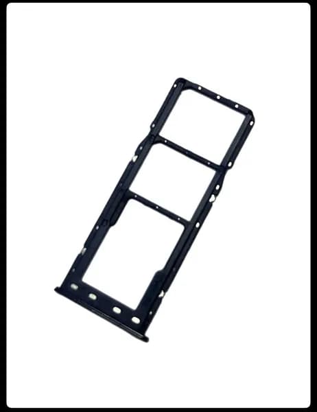 Держатель/лоток сим (sim holder) для Samsung Galaxy A10 SM-A105F (синий)