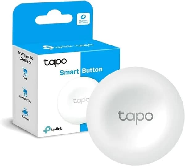 TP-Link Tapo S200B Умная кнопка настраиваемые действия, управление устройствами и активация будильника одним нажатием