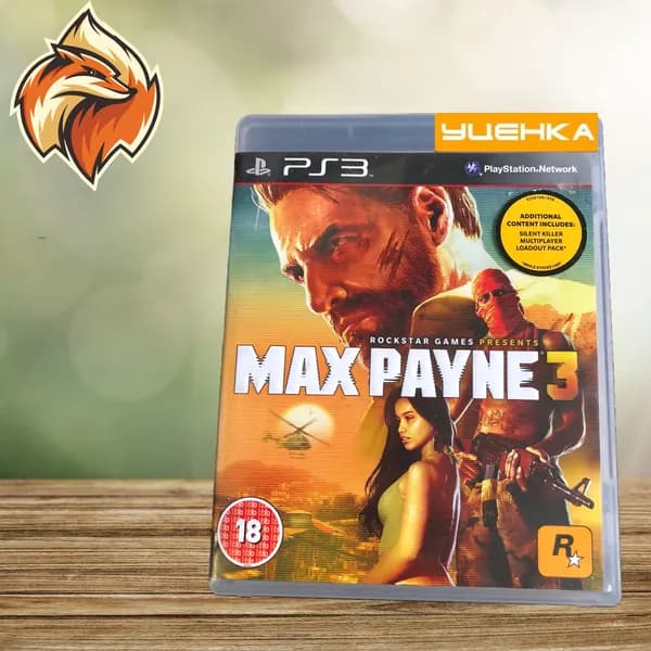 Игра Max Payne 3 PS3 рус (PlayStation 3, Русская версия)