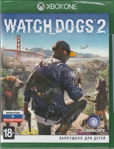 Игра Watch Dogs 2 (Русская обложка) Xbox One (Xbox One, Русская версия)