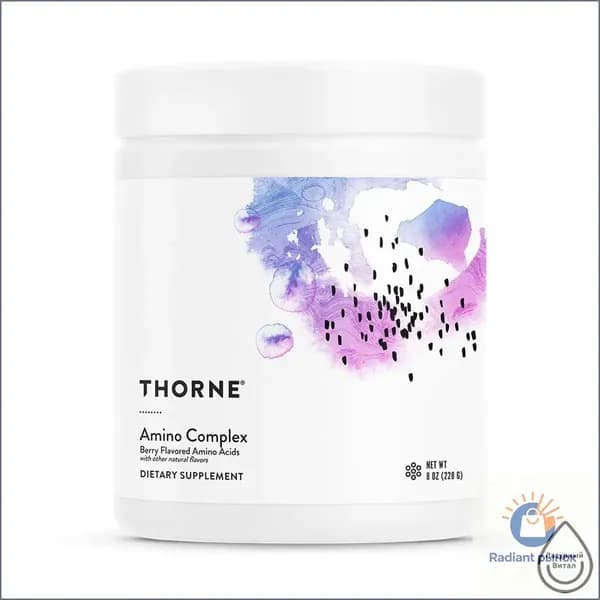 Thorne Research, Amino Complex - Berry, Аминокислотный комплекс, 220 грамм