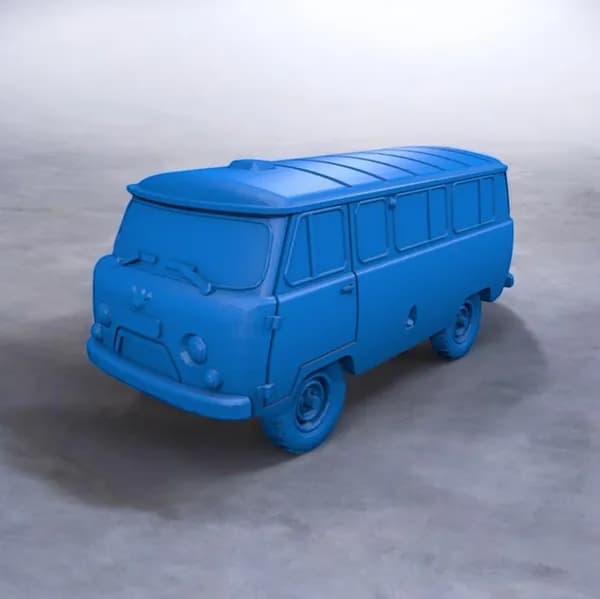 UAZ-452. УАЗ-452. "Буханка". Масштабная модель 1:72.