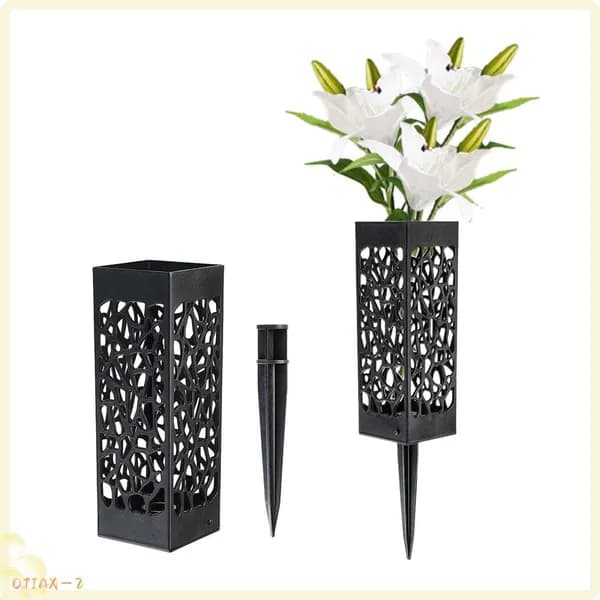 Цветочный вазон для кладбища, устойчивый к дождю, для декора при похоронах и мемориальных мероприятий
