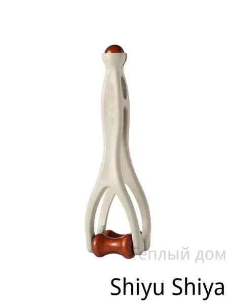 Массажер для пальцев из цельного дерева 1 шт.