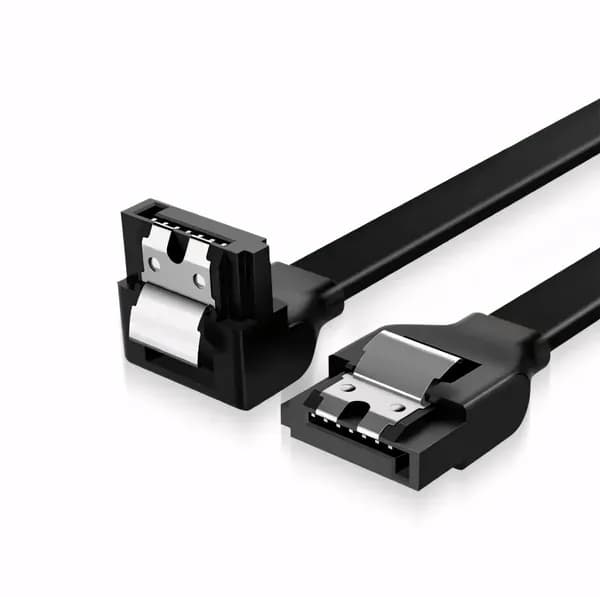 SATA кабель 3.0 угловой 40 см ддя подключения SSD и HDD