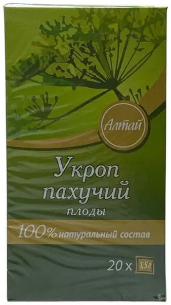 Фиточай Укроп пахучий пакетированный 30 г