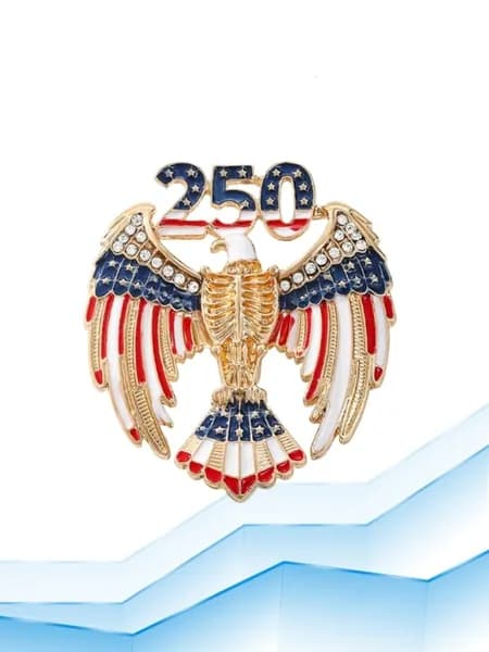 Значок к 250-летию США