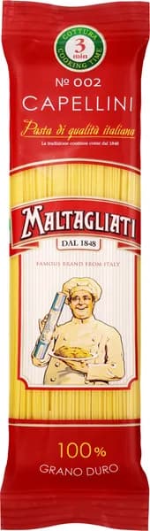 Макароны MALTAGLIATI Capellini № 002, 450г