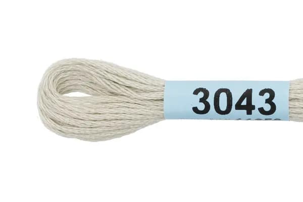 Мулине Gamma 3043 светлый лён 1 моток
