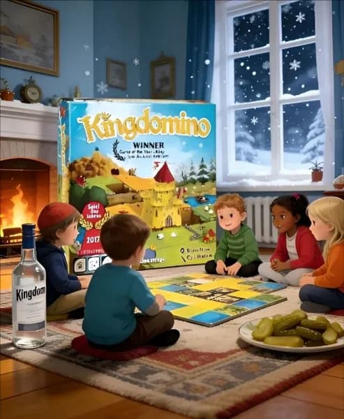 Настольная Карточная Игра Настольная Kingdomino Игра (Карточная) Новая Версия Игры