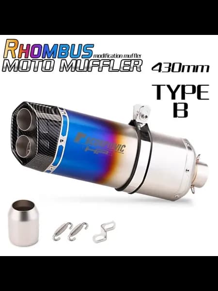 Глушитель мотоцикла Rhombus Type-A 430mm