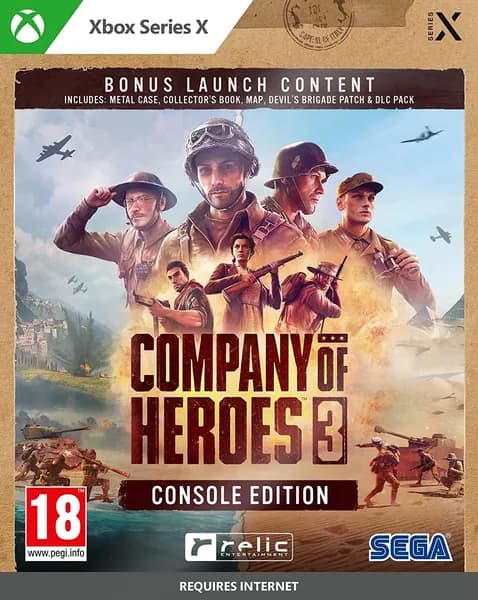 Игра Company of Heroes 3 Console Launch Edition Xbox Series X Диск на Xbox Series X