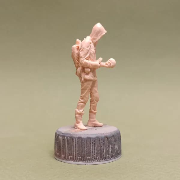 Сталкер вольник, позывной "Фитиль". Фигурка в масштабе 1:43.