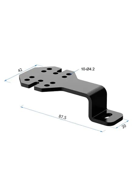 Тактильный реактор Simsonn с Z-образной опорой, игровая педаль сцепления