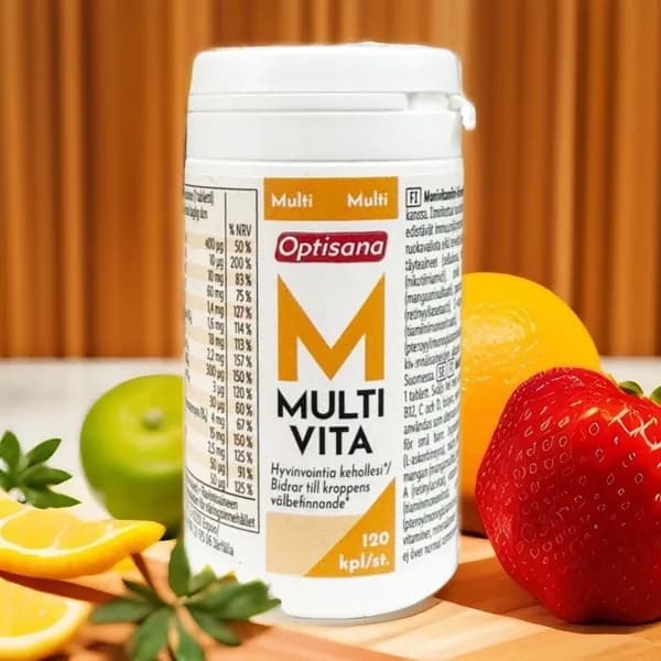 Мультивитамины Оптисана , Optisana MULTI, Финляндия 120 таблеток