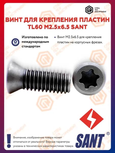 Винт TL60M2.5x6.5 SANT