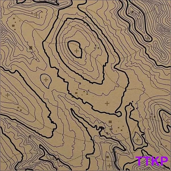 Лист Kydex 300x300x1.5/2 мм, текстура Simple Terrain - для ножен и тактических аксессуаров (1 шт)