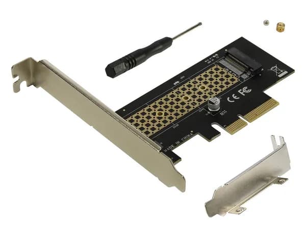 Адаптер контроллер Orient C300E PCI-E 4X - M.2 M-key NVMe SSD 31100, для SSD M2 на X4, плата расширения PCI Express 3.0 2230-2280, переходник PCIE 3.0 М.2, писиай м2
