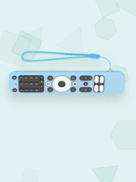Силиконовый чехол для пульта Homatics Box R 4K, Светящийся синий