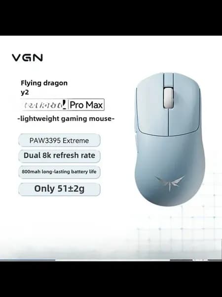 Беспроводная мышь VGN Flying Dragon Y2 Pro Max Blue