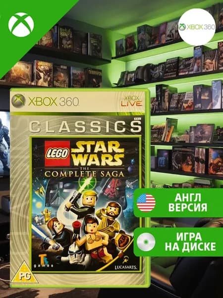 Lego Star Wars The Complete Saga Xbox 360 Английская версия