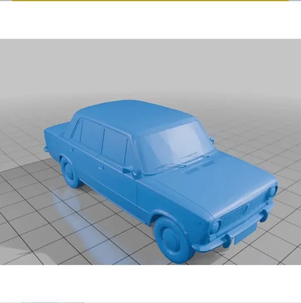 ВАЗ-2101. Масштабная модель 1:72.