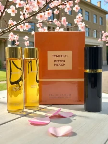 Атомайзер и 2 флакона Bitter Peach Tom Ford 100 мл