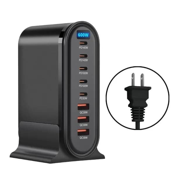 Мощный USB-хаб с 8 портами для зарядки