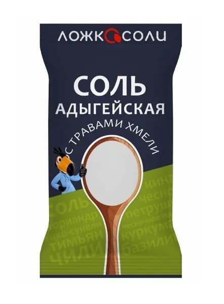 Соль Адыгейская с травами Хмели, 250 гр.