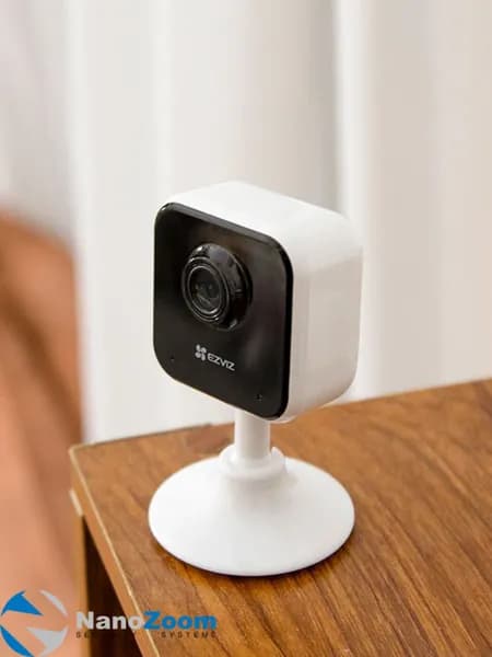 Ezviz H1c CS-H1c 2Мп 2,4 мм - камера видеонаблюдения WiFi для дома, умная домашняя цифровая IP видеокамера с ИК подсветкой, 1920x1080 Full HD, H.264, CMOS 1/3"