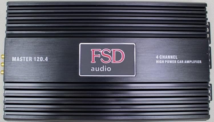 FSD Audio Master 120.4 Автомобильный 4х канальный усилитель мощности
