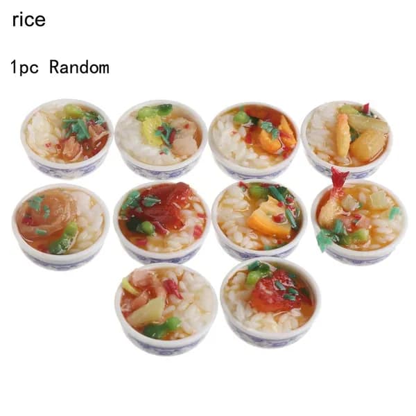 1PC Random Миниатюрный кукольный домик
