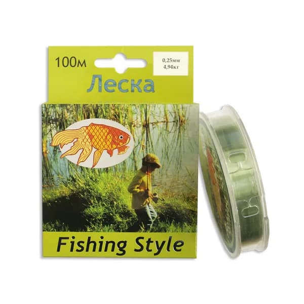 Леска Fishing Style RL2914 0.25mm тест 4.94кг 100m