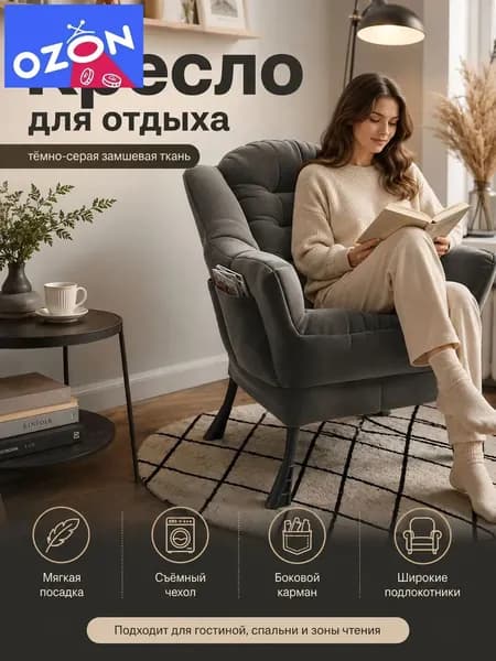 Кресло-качалка, 65х60х85 см