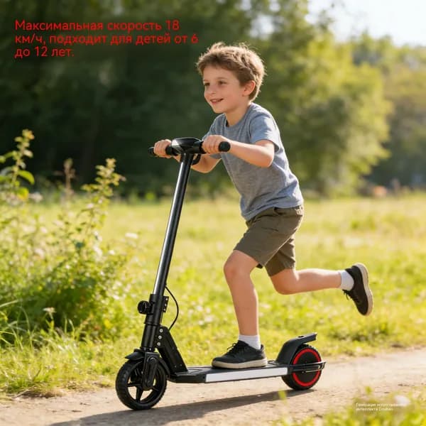 Электросамокат Электрический самокат 03, черный