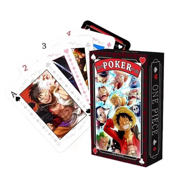 Аниме карта покер One Piece коллекционная 1 шт