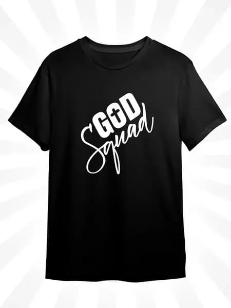 Футболка с крестом религия христианство GOD Squad