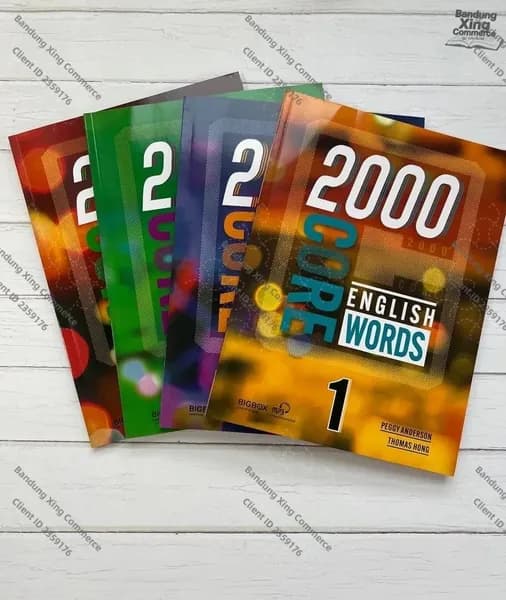 2000 Core English Words Учебное пособие на Английском языке для детей