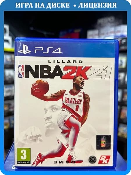 Игра NBA 2K21 PS4 (Box)