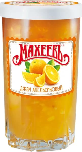 Джем Махеевъ Апельсиновый в стакане, 400 г